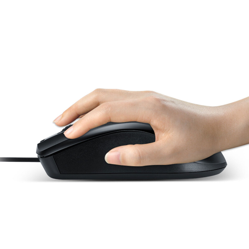 MOUSE CON CABLE TWOLF V12BK NEGRO MOUSE CON CABLE TWOLF V12BK NEGRO