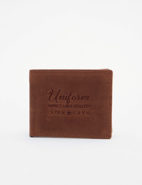 Billetera Fletcher Marrón