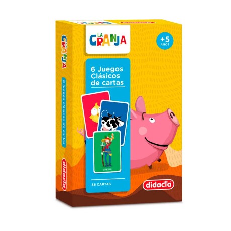 Cartas Ilustradas La Granja Didacta 6 juegos clásicos 001