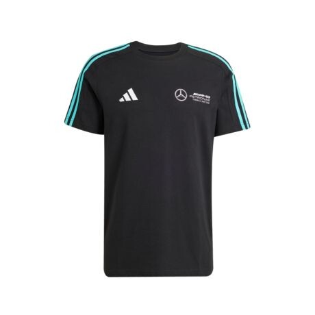 REMERA adidas DNA MERCEDES Black & Light blue