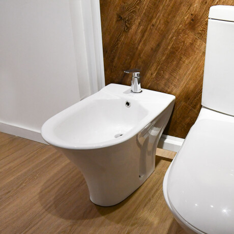 Bidet Blanco Brillo Para Griferia Frontal Linea Amadeo 000