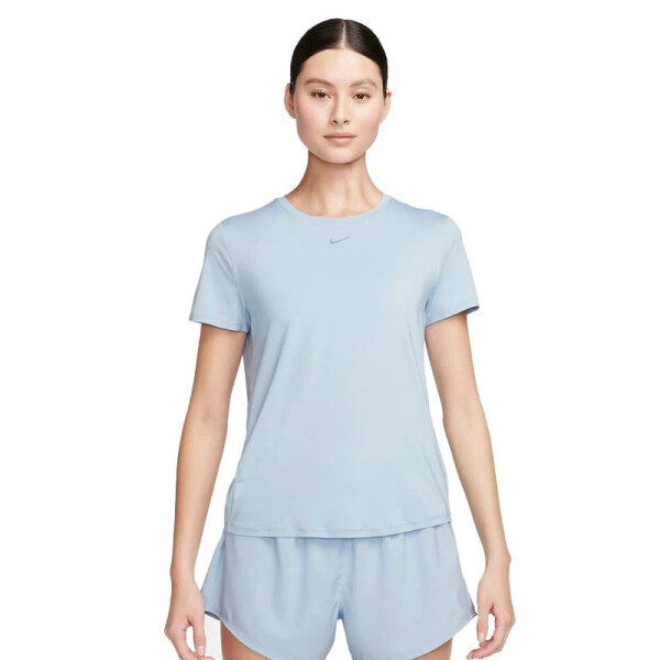 Remera Nike One Classic Dri-fit de Mujer - FN2798-440 Celeste