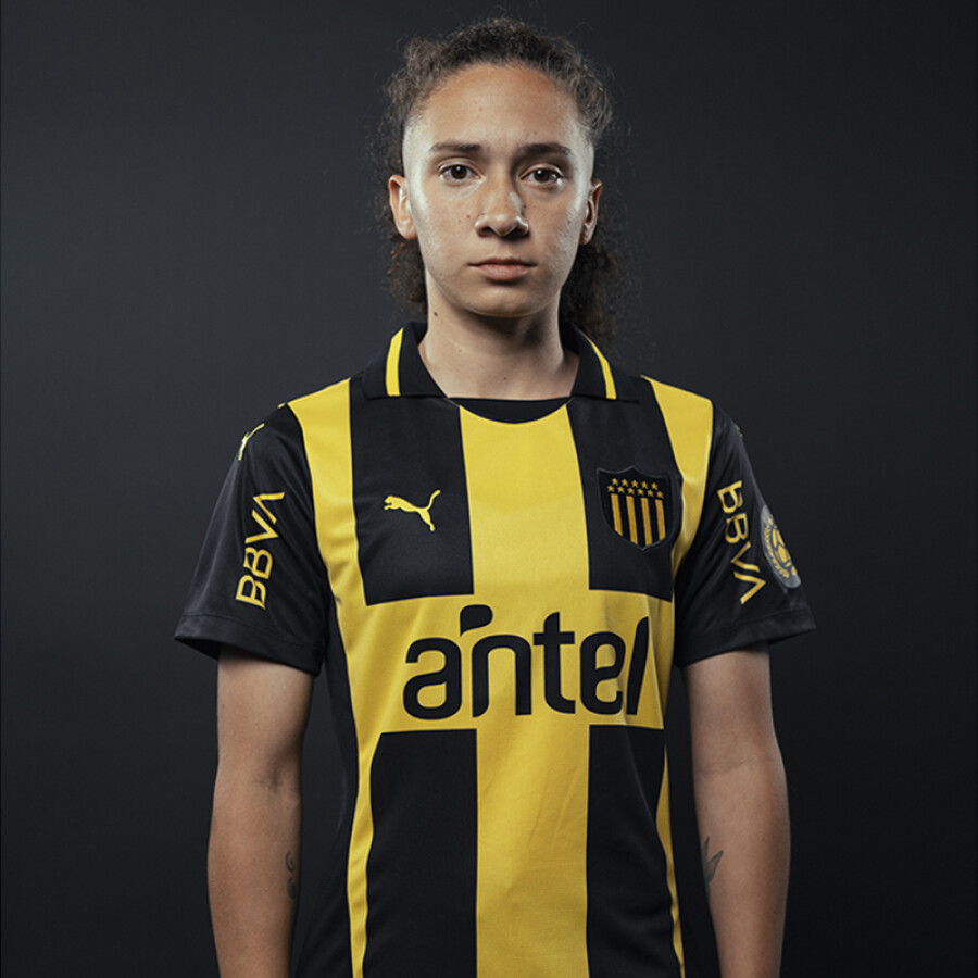 Camiseta de Mujer Puma Peñarol Amarillo - Negro