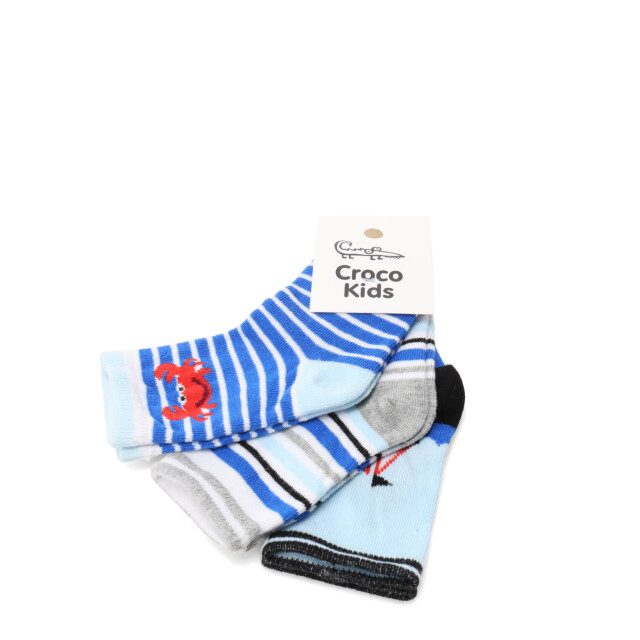 Medias Croco Kids baby x3 Multicolor