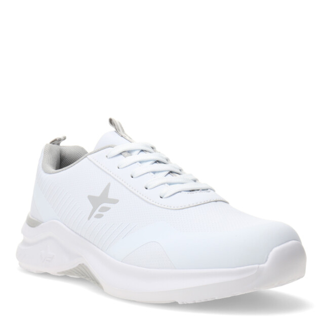 Championes de Niños Footy New Harvad Blanco - Gris