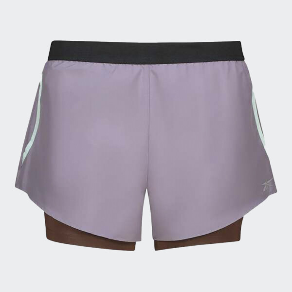 Short Reebok 2 In 1 Violeta