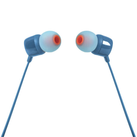 AURICULARES JBL HEADPHONE T110 IN EAR Auriculares cableados JBL Tune T110 Con Micrófono - Blue