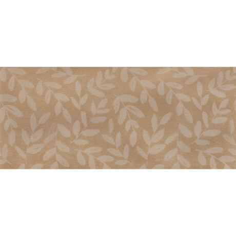 Ceramica Beige Mate Decorado Flores 10X20Cm Pared GAMAS DE BEIGE