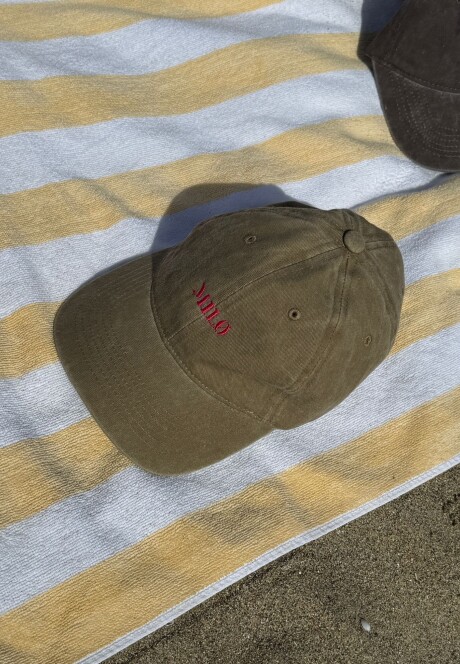 Cap Milo SS26 Washed Beige