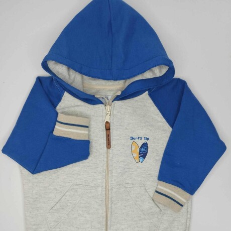 Campera Felpa combinada Campera Felpa combinada