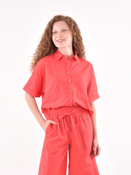 CAMISA COZUMEL ROJO