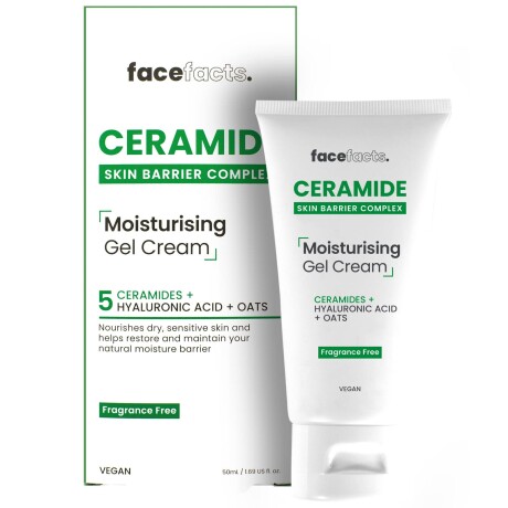 Facefacts Ceramide Moisturising Gel Cream 50ML Facefacts Ceramide Moisturising Gel Cream 50ML