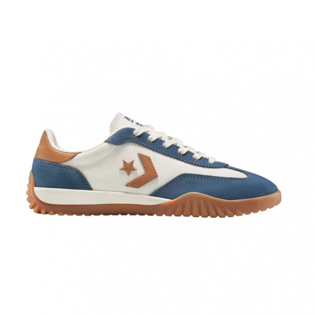 CONVERSE RUN STAR TRAINER ABRASION Beige & Blue