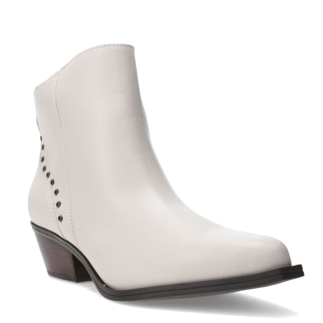 Bota de Mujer Bottero caña baja en punta 347708 Blanco