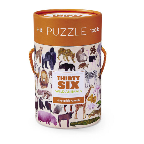 Puzzle Crocodile Creek 100 Piezas 35 X 48 Cm Ub 001