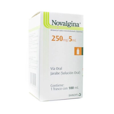 Novalgina Jarabe 100 Ml. Novalgina Jarabe 100 Ml.