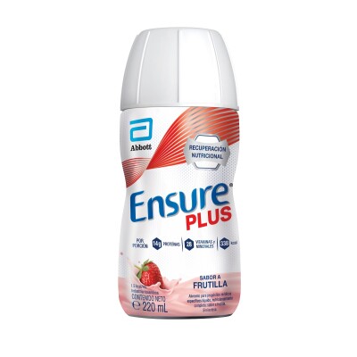 Ensure Plus Drink Frutilla 220 Ml. Ensure Plus Drink Frutilla 220 Ml.