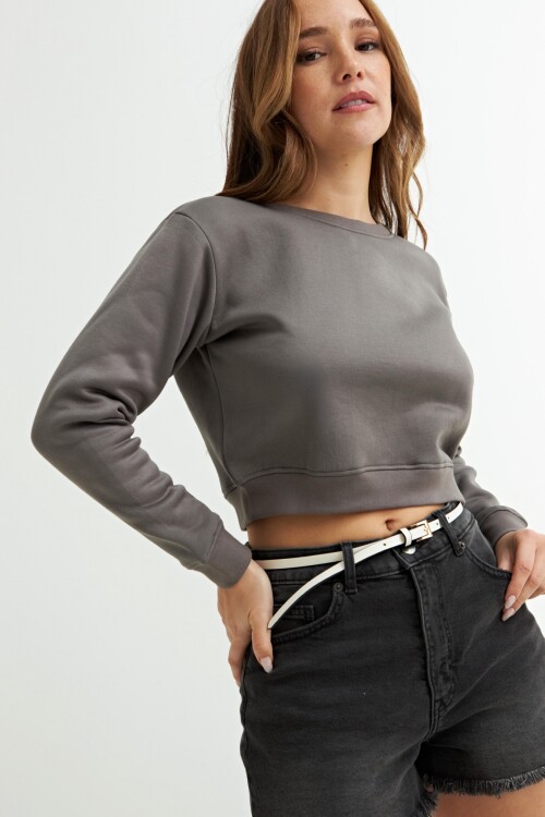 Sweatshirt GRIS OSCURO