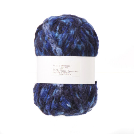 Ovillo Matisse azul estampado