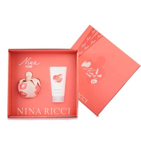 Nina Ricci Nina Fleur Set para Mujer Fragancia Edt 80Ml + Body Lotion 100Ml Nina Ricci Nina Fleur Set para Mujer Fragancia Edt 80Ml + Body Lotion 100Ml