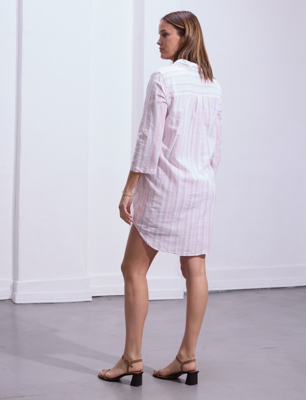 Vestido Algodon ROSA/MULTI