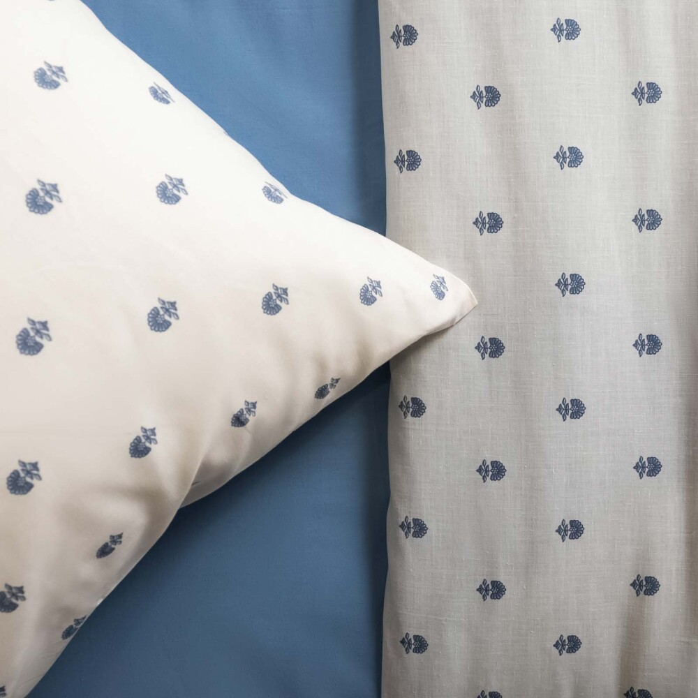 JUEGO SÁBANAS QUEEN ALGODON-Y-POLIESTER ROSA IRIS