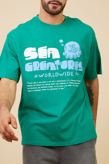 T-SHIRT SAGAMI RUSTY Esmeralda