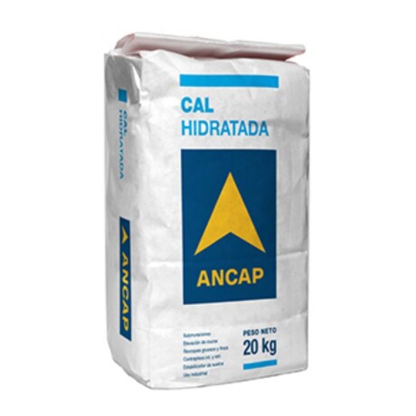 CAL HIDRATADA EN POLVO 20 KG - ANCAP CAL HIDRATADA EN POLVO 20 KG - ANCAP
