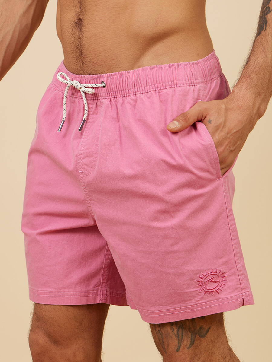 SHORT DUBIA RUSTY - Rosado 