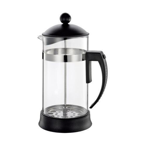 Cafetera Embolo Mariella Cilio 1 lt. Negro