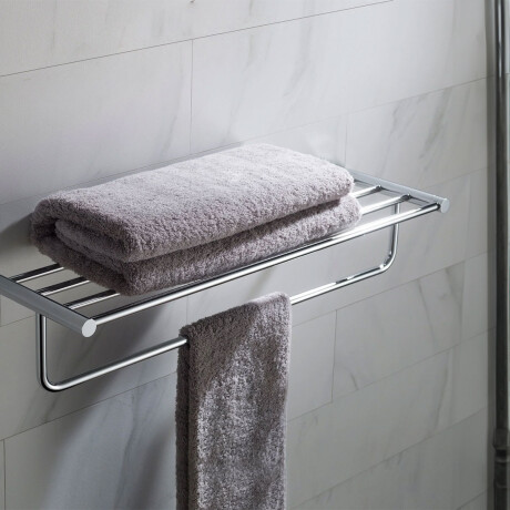 Toallero Repisa Cromado 20.3X62.1Cm 000