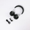 Auriculares bluetooth VJ083 con vincha ajustable negro Auriculares bluetooth VJ083 con vincha ajustable negro