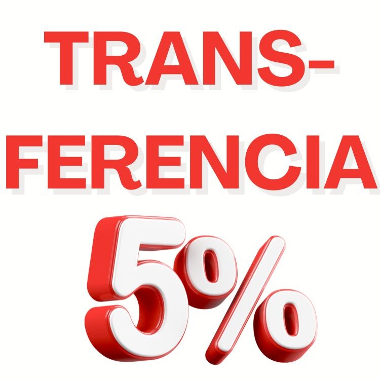 Descuento con transferencia