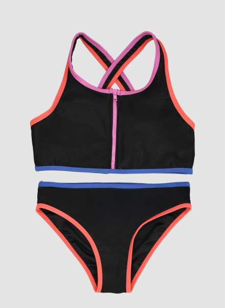 Bikini sporty 10-18a Negro