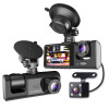 Cámara para auto Dash cam delante y trasera super HD Cámara para auto Dash cam delante y trasera super HD