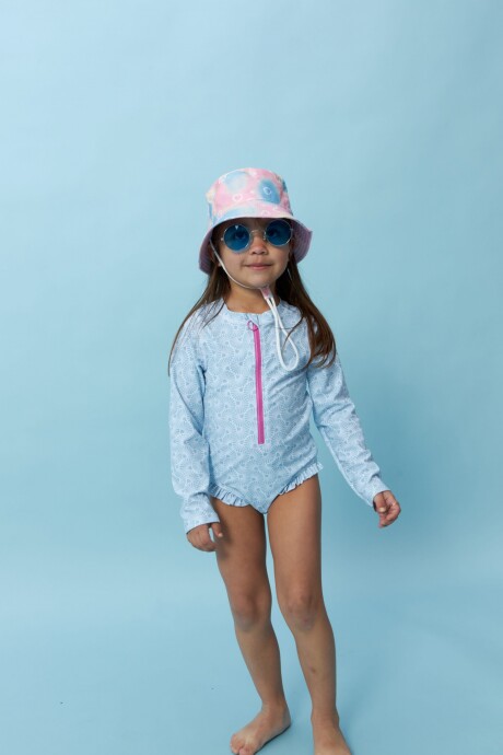 Traje de baño Mali Celeste