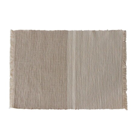 SET 4 INDIVIDUALES ALGODON NATURAL-BEIGE TWISTED BEIGE