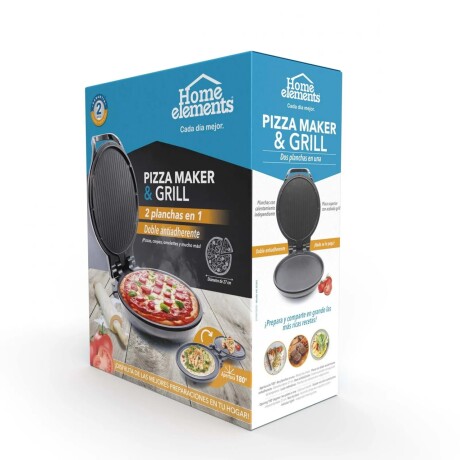 Fábrica de Pizzas Home Elements Pizza Maker y Grill 1300W 001