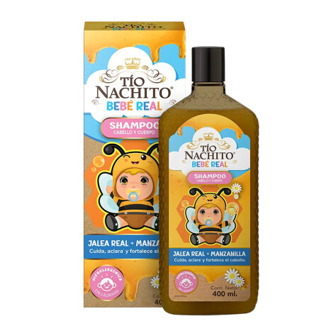 Tío Nachito Bebé real Shampoo 400 ml Tío Nachito Bebé real Shampoo 400 ml