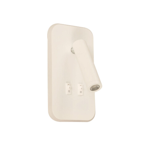 Aplique de pared Doble Luz LED Blanco