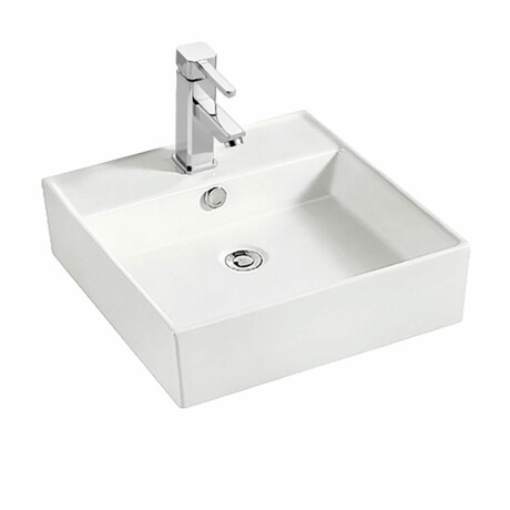 Bacha De Apoyo Y/O Colgar Blanca 46X46X16 000