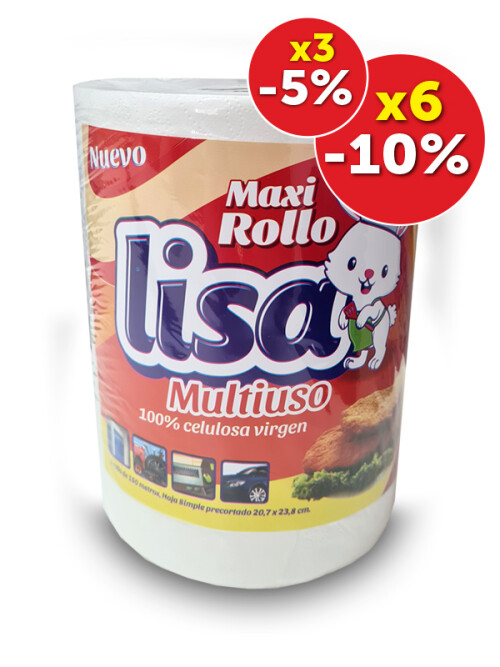 Rollo Multiuso Lisa 150 metros Rollo Multiuso Lisa 150 metros