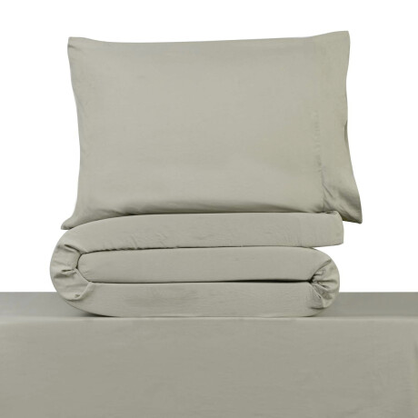 JUEGO DE SABANAS 1 PLAZA POLIESTER PREWASHED