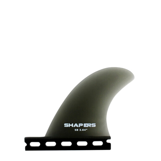 Quilla Shapers Classic Side Bites - 3.64” Transparent Black Futures Quilla Shapers Classic Side Bites - 3.64” Transparent Black Futures