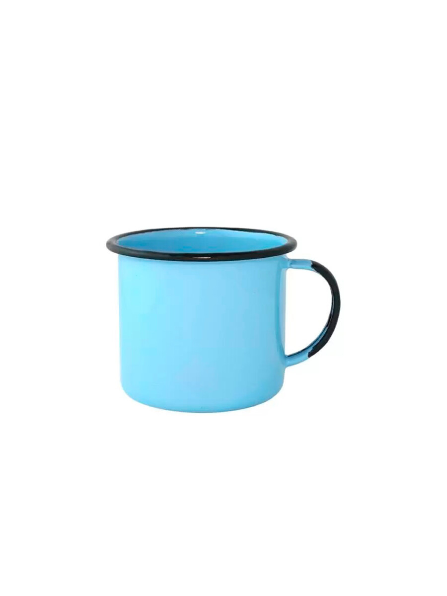 Taza Enlozada - Celeste 