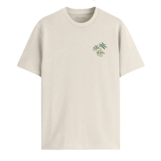 Remera Quiksilver Evo Learning From Nature - Blanco Remera Quiksilver Evo Learning From Nature - Blanco