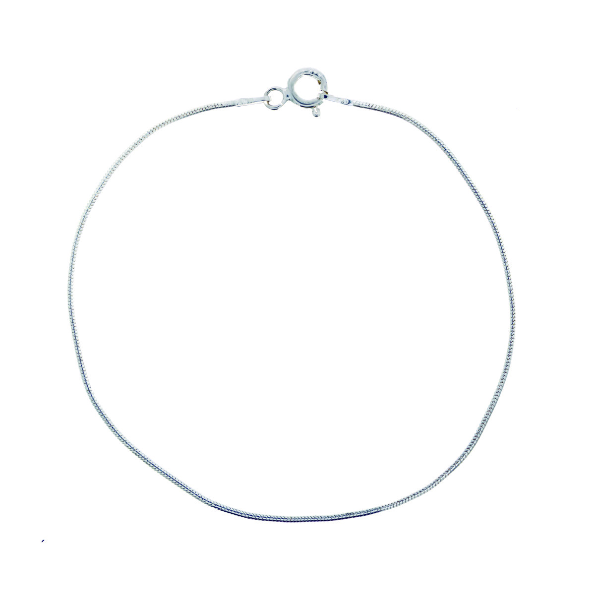 Pulsera de plata 925, COLA DE RATÓN. 