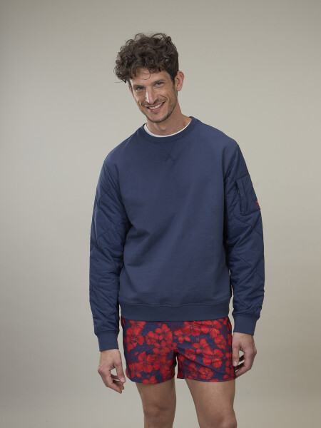 FLEECE TIOSHA AZUL PIEDRA