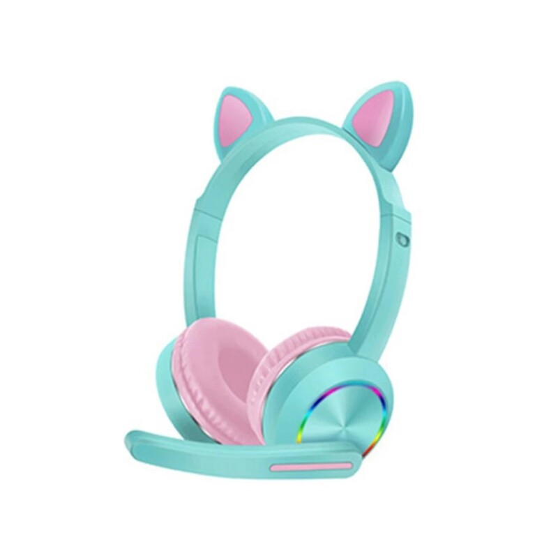 Auriculares GAMER CAT CON LUZ AKZ-020 Auriculares GAMER CAT CON LUZ AKZ-020
