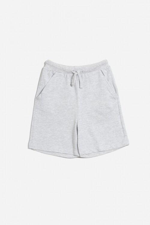 Bermuda terry lisa GRIS MELANGE